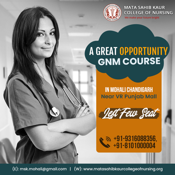 GNM nursing college in India