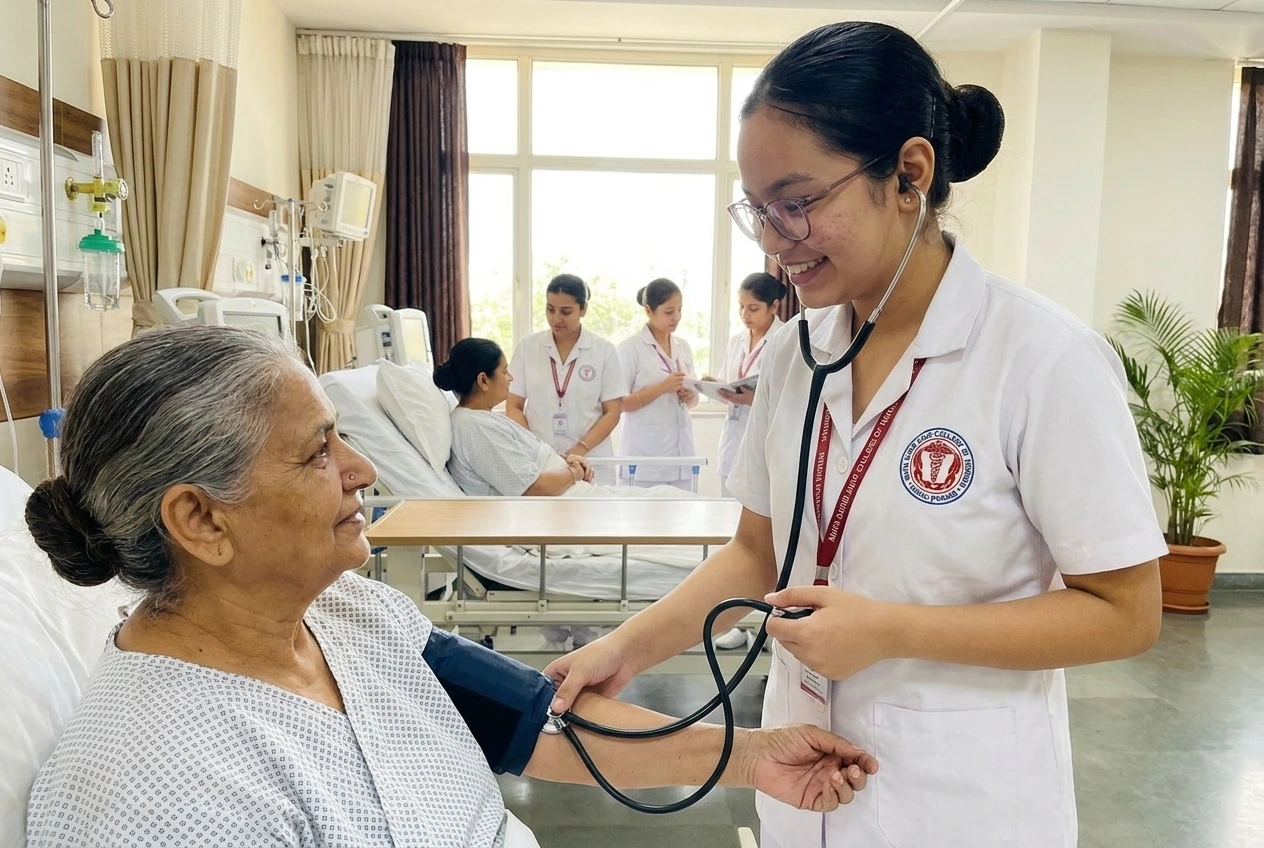 Nursing Students Clinical Training
