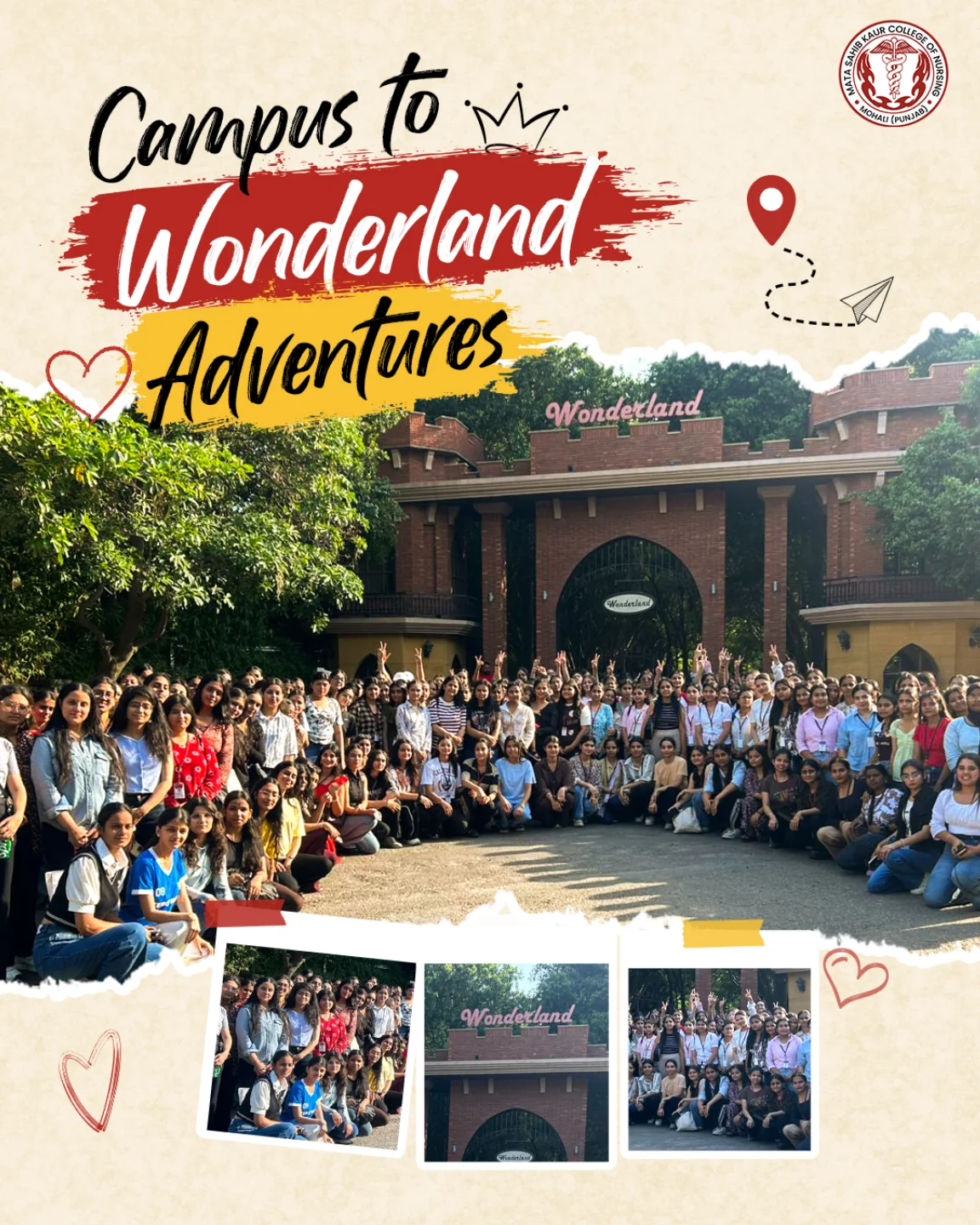POV- The best college memories start with one trip & the right people 🎢✨From nonstop laughter